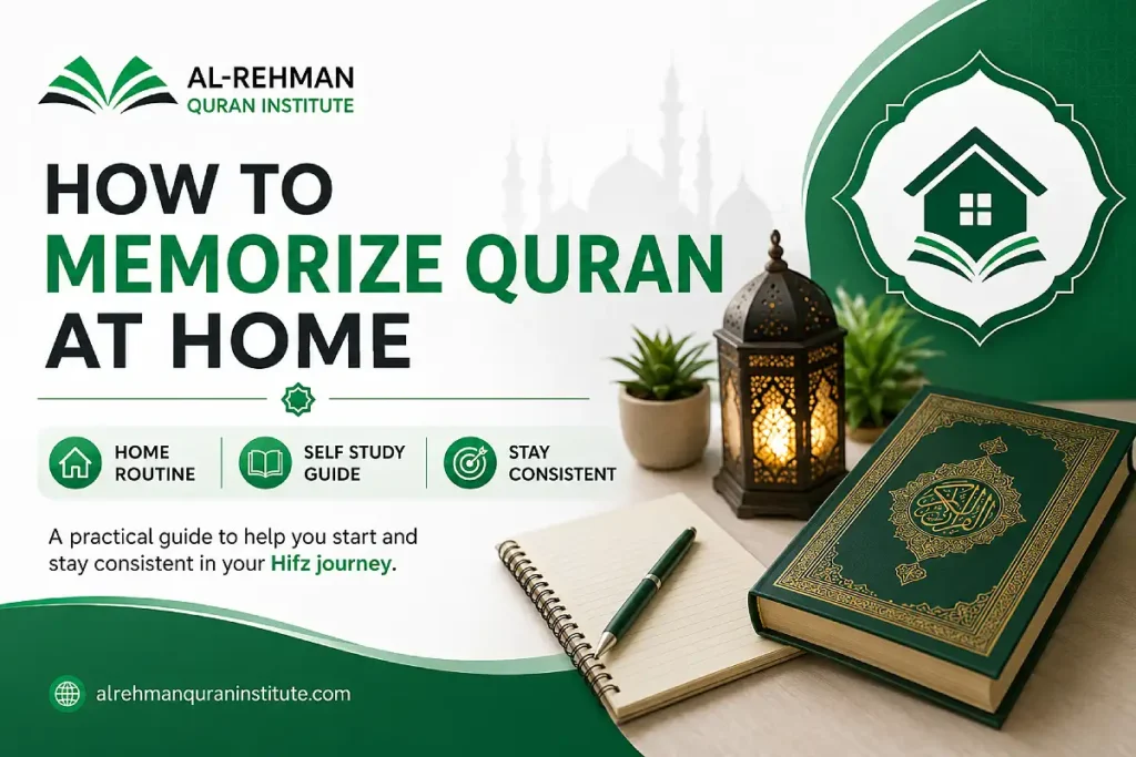 how to memorize quran at home
