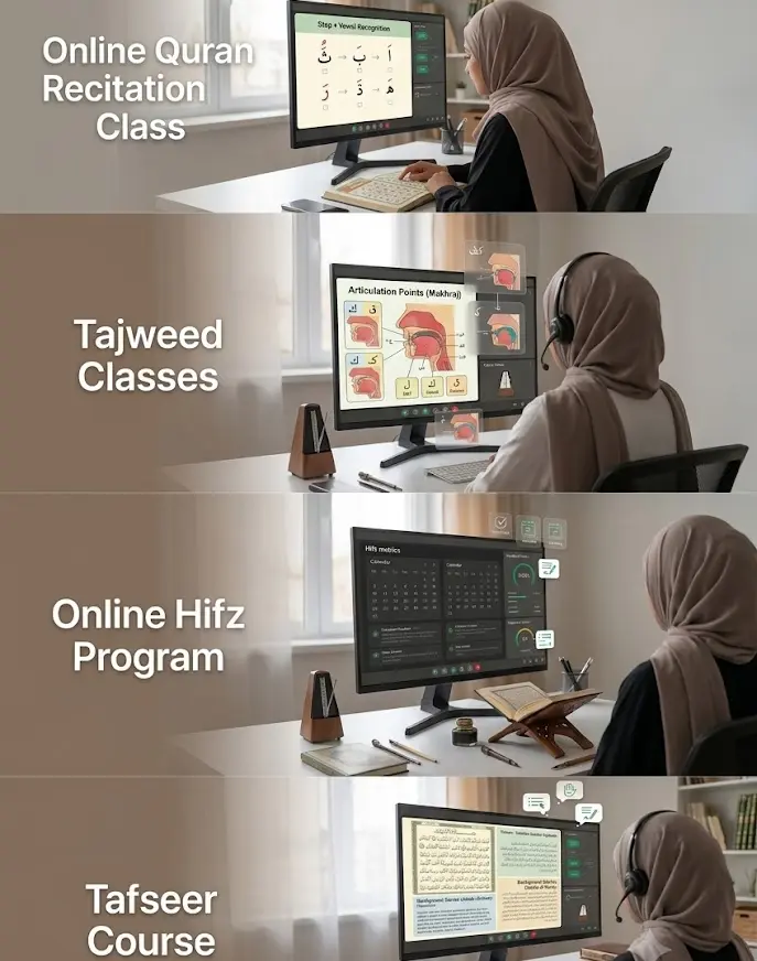 courses offered by Al Rehman Quran Institute