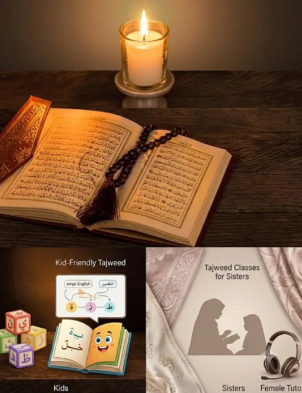 range of tajweed courses