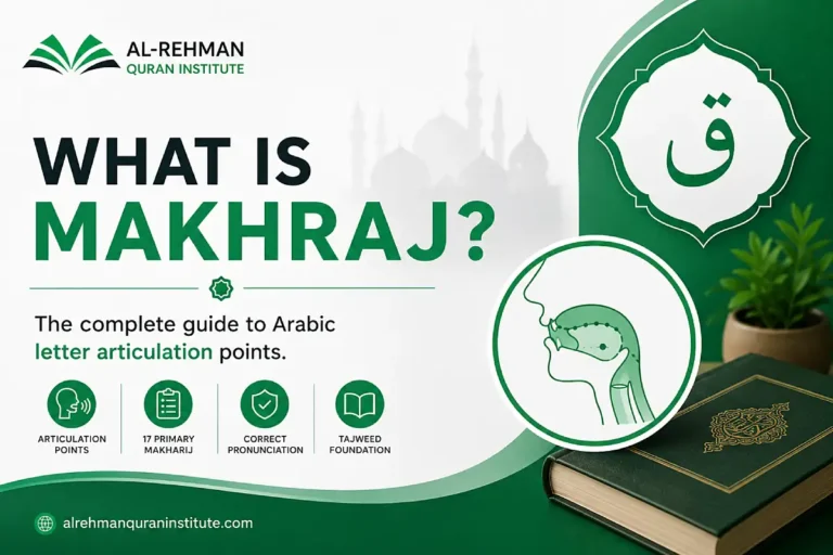 what is makhraj